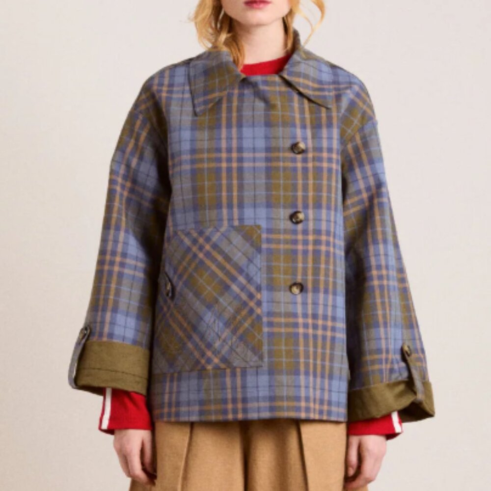 Damson Madder Jerry Reversible Trench